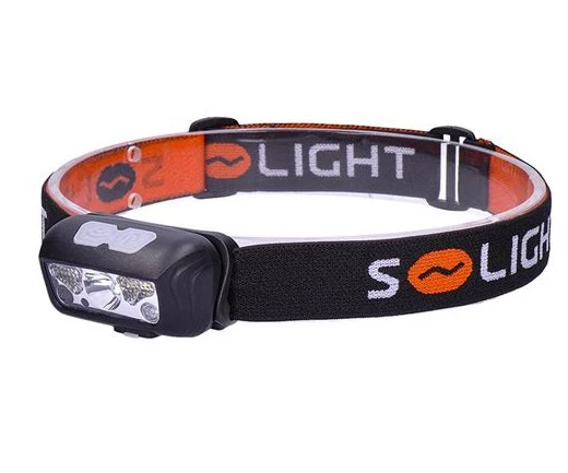 Čelovka nabíjecí bezdotyková XPE+SMD LED USB Solight WN40