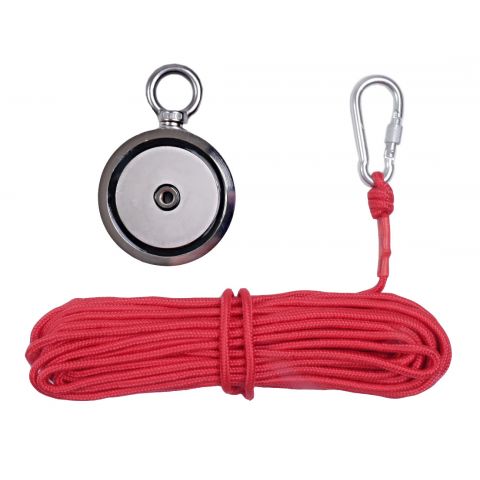 Magnet fishing 240kg oboustranný pro lovce pokladů KD10416 KRAFT&DELE