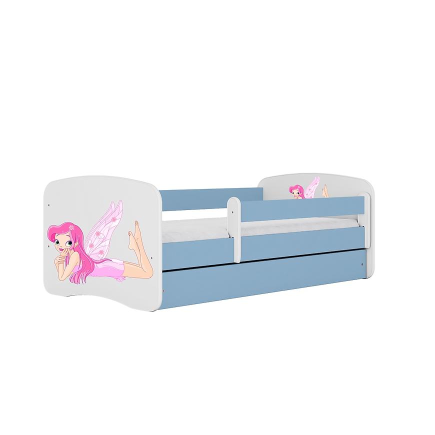 Dětská postel Babydreams+M modrá 80x160 Víla 2 Baumax