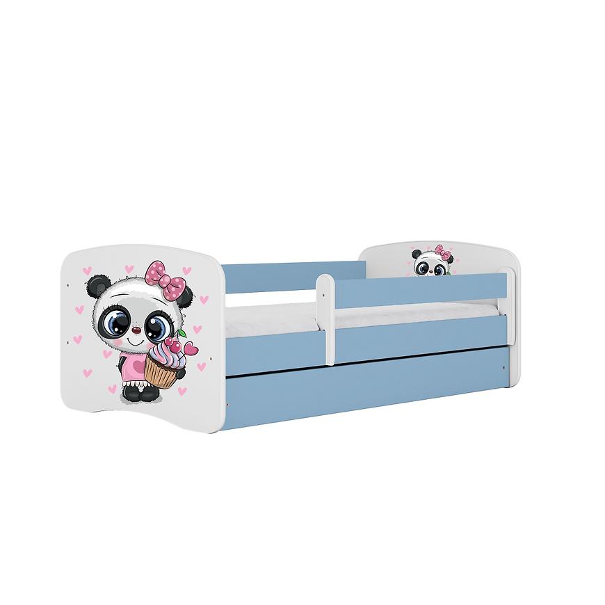 Dětská postel Babydreams+M modrá 80x180 Panda Baumax