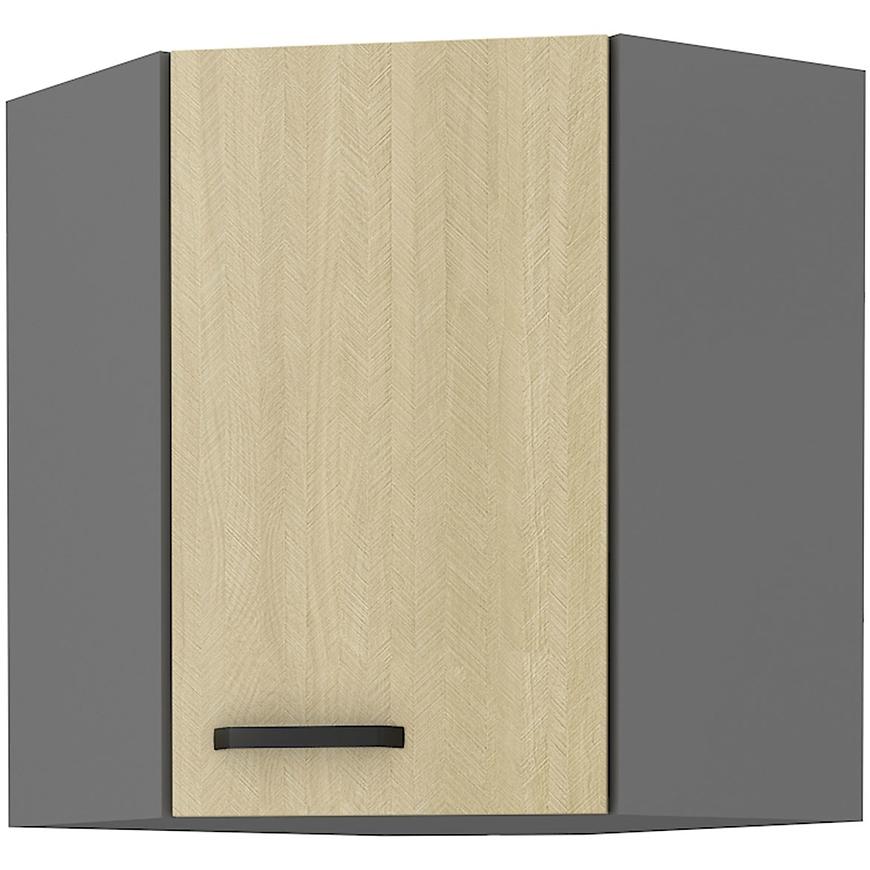 Kuchyňská Skříňka SCANDI jedle/Antracit 60X60 GN-72 2F (45°) Baumax