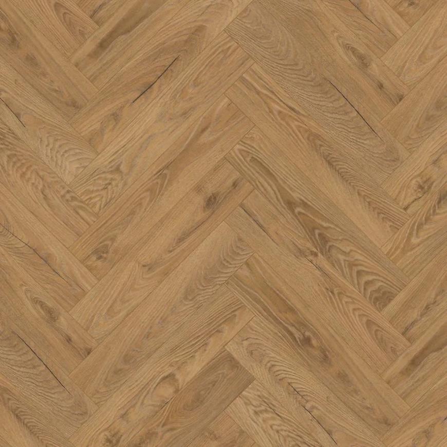 Laminátová podlaha vodeodolná Dub Inca Carpenter 8mm AC5 Herringbone K476 Krono Original