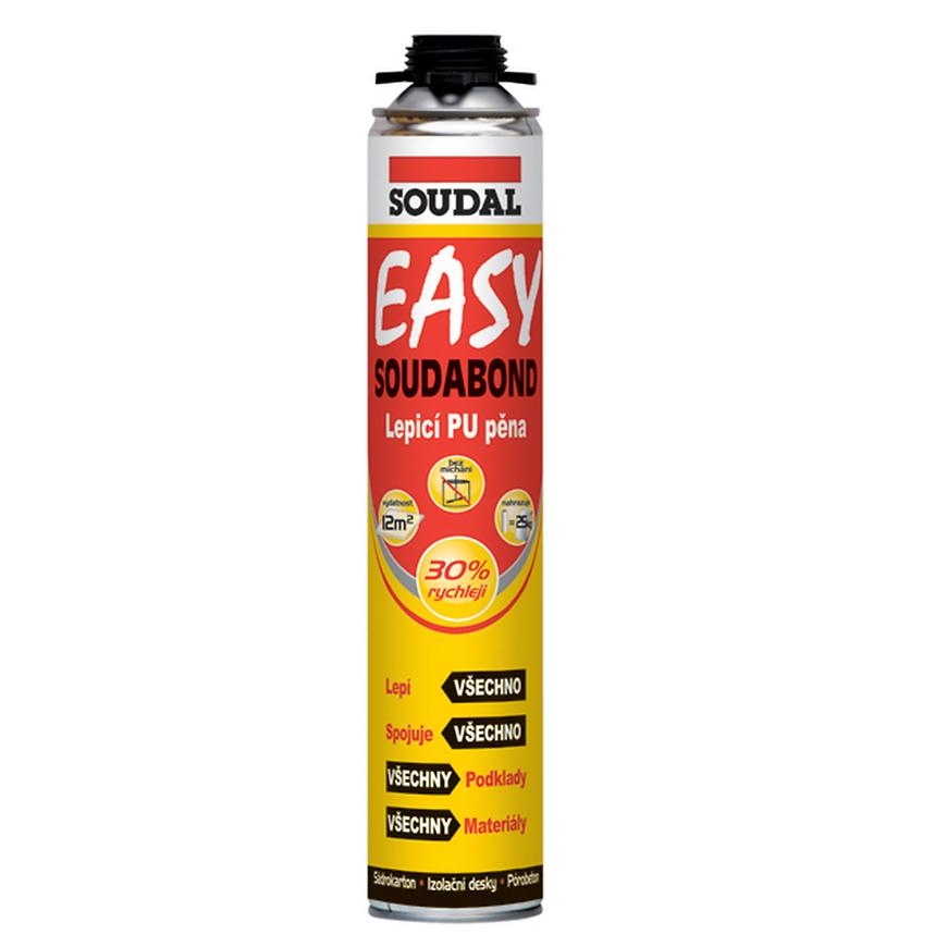 Soudal lepicí PU pěna Soudabond EASY pistolová 750 ml