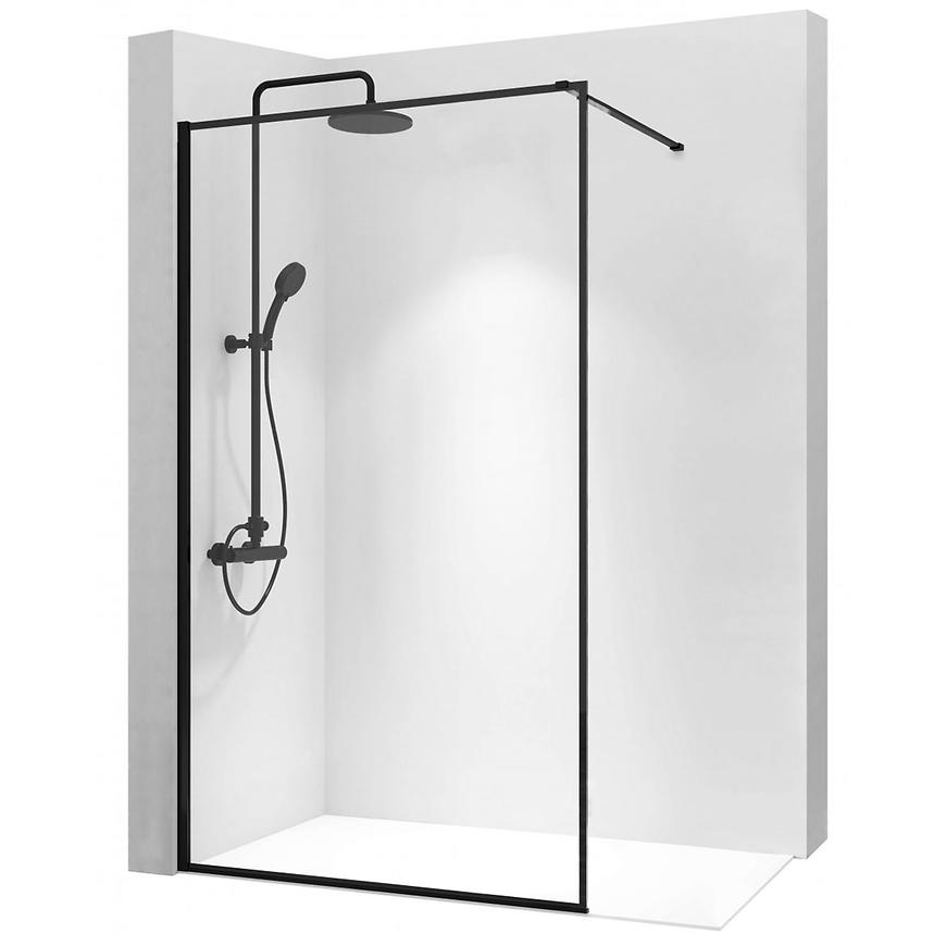 Sprchová zástěna Walk-in Bler Rea K7638 90x195 black Baumax