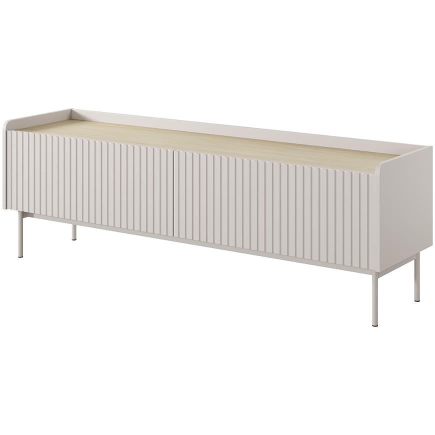 TV stolek Level RTV D 153 2d Beige/ dub Scandi Baumax