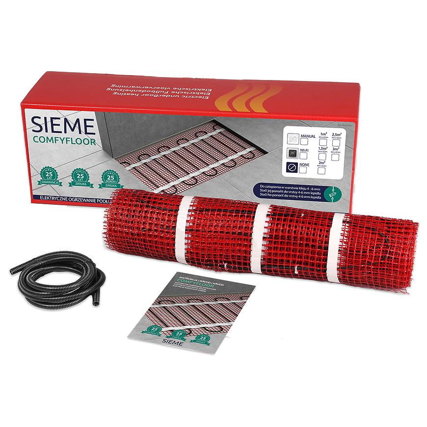 Topná rohož 2 m2 (300W) SIEME COMYFLOOR